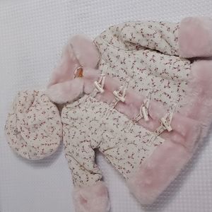 🟢 Baby Coat & Hat*  Penelope Mack LTD,  12 months